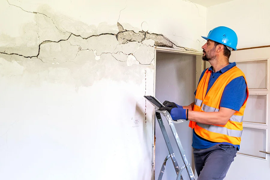 Cracked Wall / Structural Repair in Brandenburg, KY