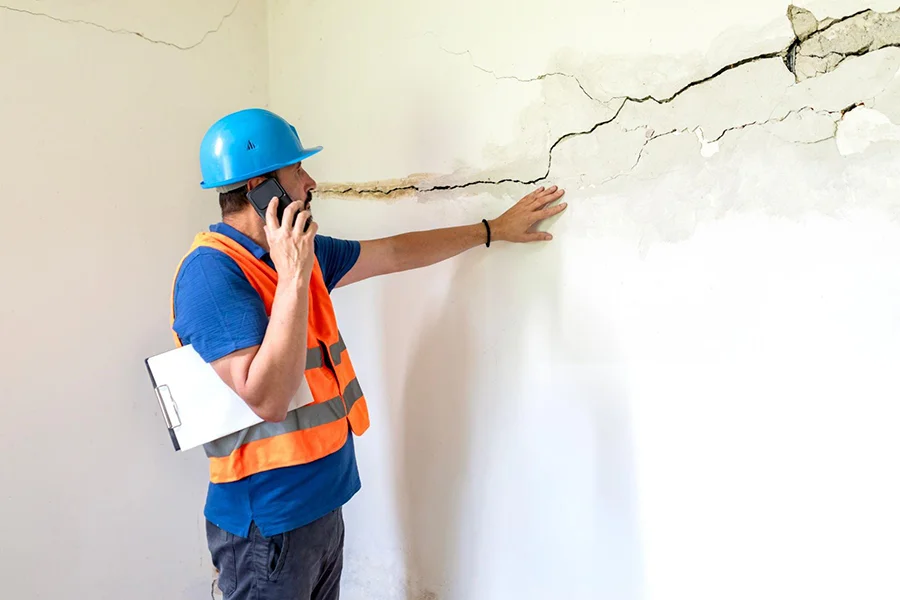 Cracked Wall / Structural Repair in Brandenburg, KY