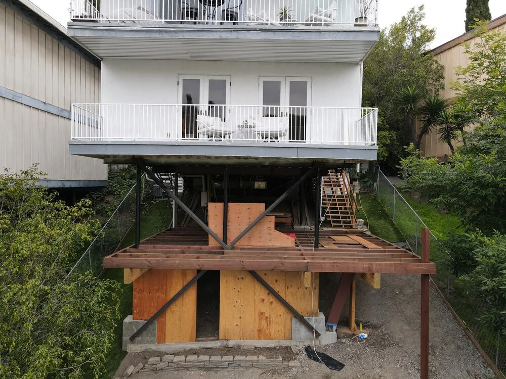 Elevated Pilings or Stilts Foundation Repair in Brandenburg, KY