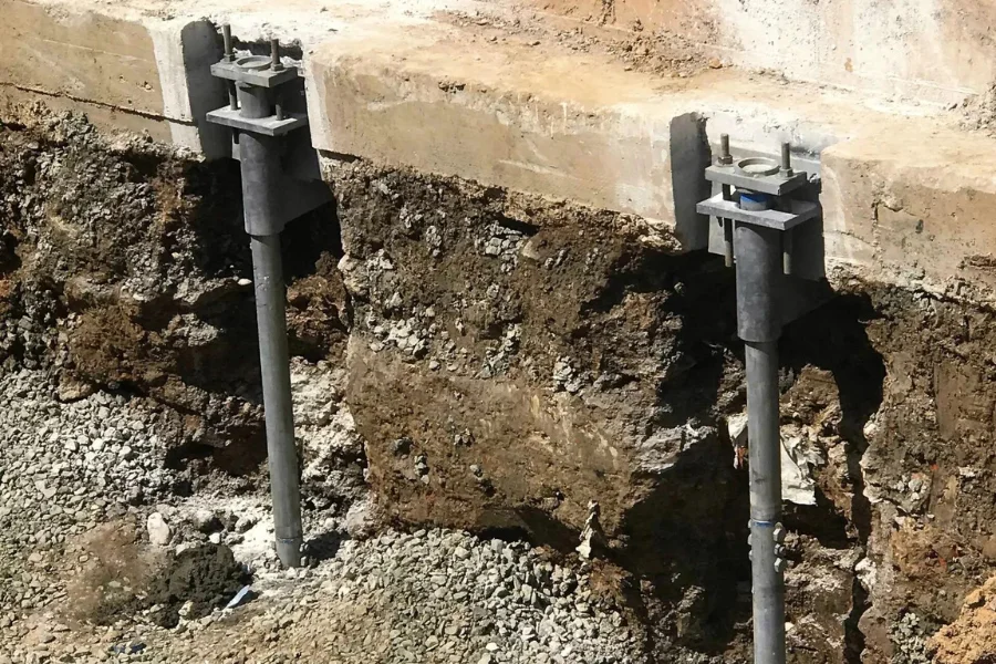 Helical Pier Installation in Brandenburg, KY