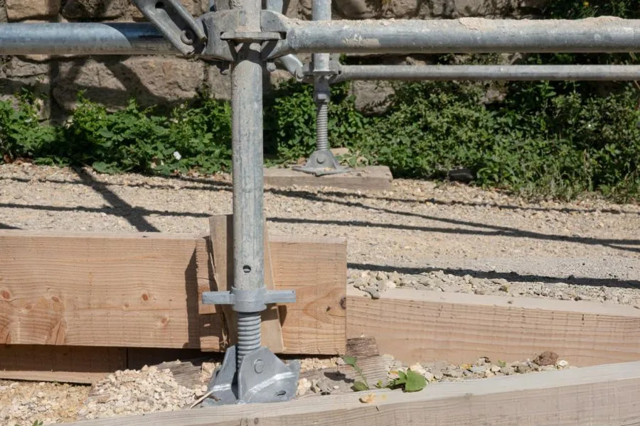 Steel Push Pier Installation in Brandenburg, KY